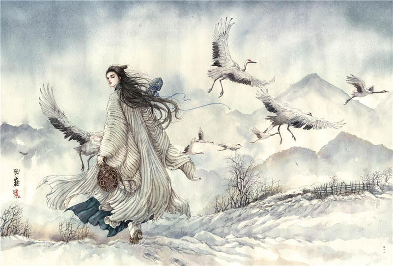 正版忘川画集古风古装漫画家李堃古风插画集封神榜琅铘小说插画漫画继