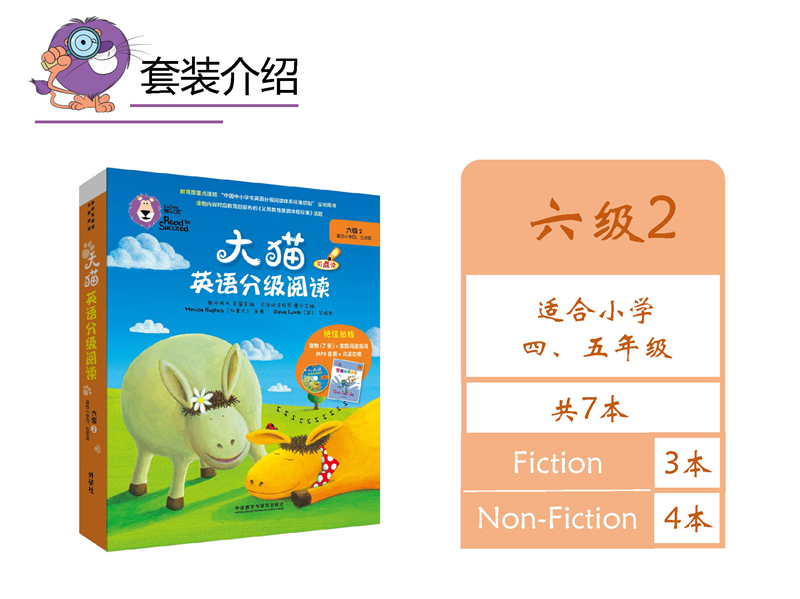  大猫英语分级阅读六级2(适合小学四、五年级9-12岁)(点读版)儿童英语读物小学生英语阅读书籍少儿英文绘本故事英语启蒙入