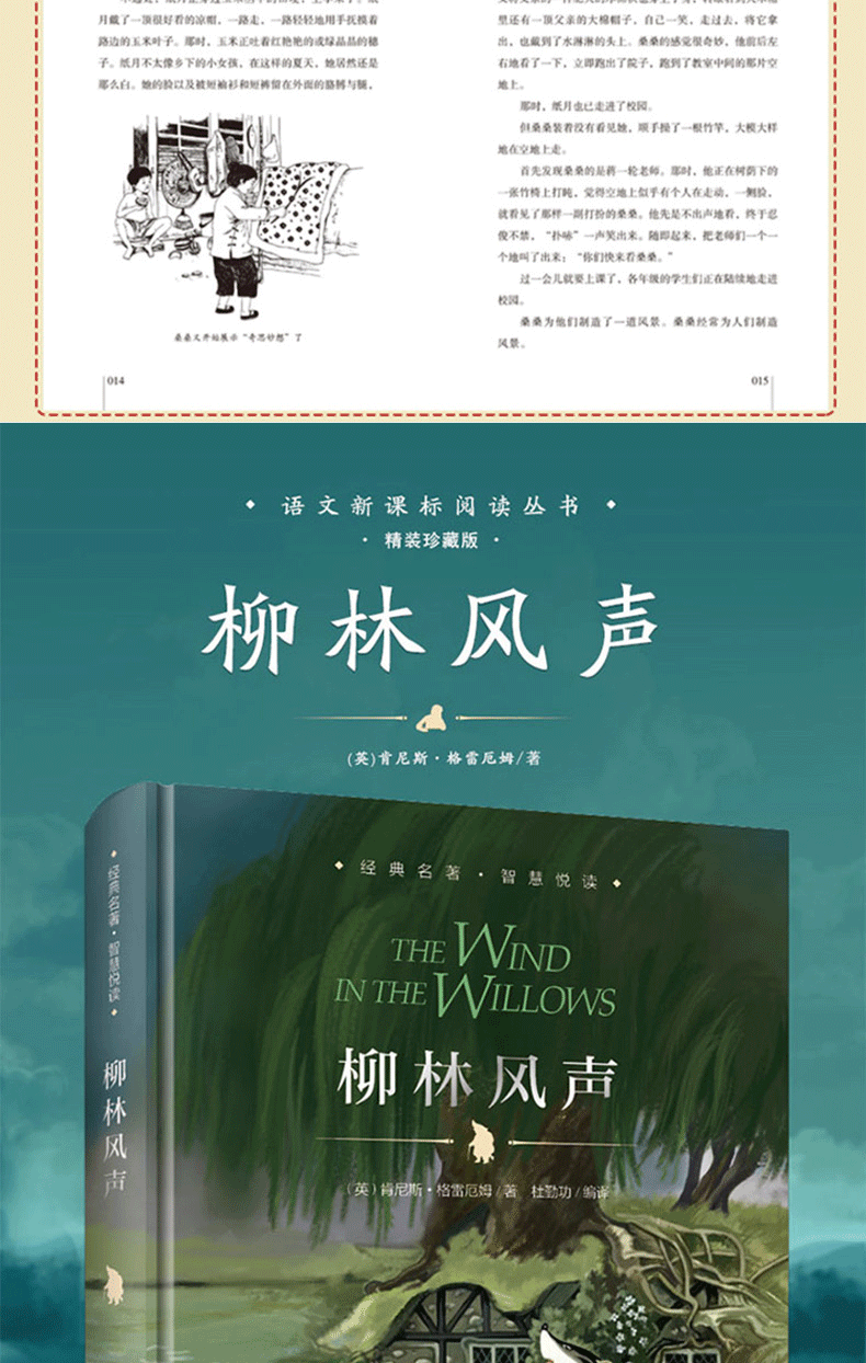 窗边的小豆豆 草房子书曹文轩青铜葵花 小学生五六年级课外阅读书籍小王子 柳林风声 童年 爱的教育