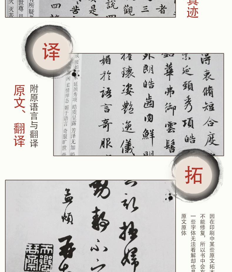 中国五大书法家真迹欣赏 王羲之/赵孟頫/褚遂良/柳公权/颜真卿 兰亭序字帖毛笔字帖临摹鉴赏王羲之书法集书法名帖名家书法作品书籍