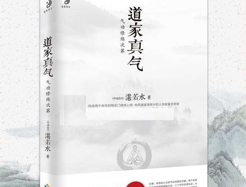 正版包邮现货 道家真气 气功修炼次第 湛若水著 传承两千余年的梅花门修炼心得 气功初学者修炼入门指南 道家真气养生畅销书籍hn