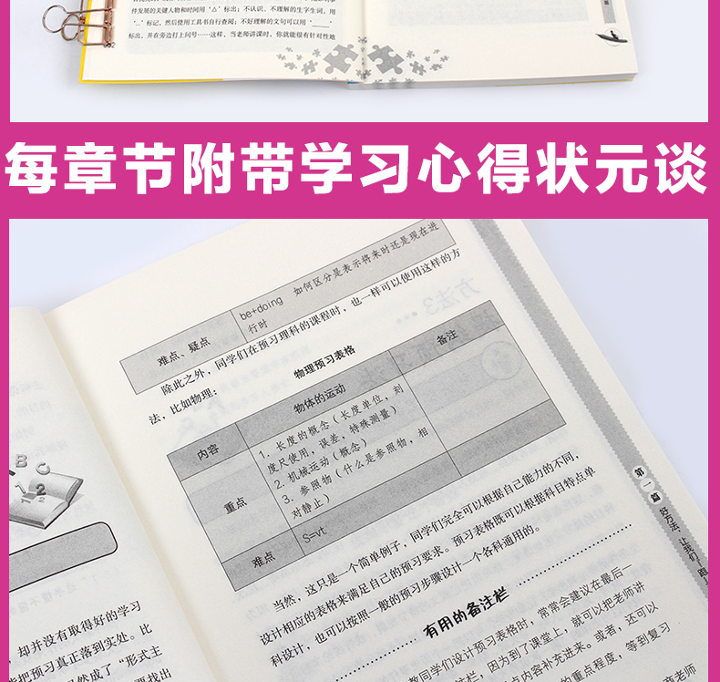 正版初中三年必须掌握的100个高效学习方法 实用助学手册智慧书帮助提高学习效率指导丛书畅销书籍初中学生教辅新课标必读课外读物