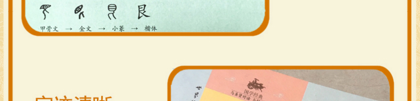 正版包邮现货 说文解字精粹 原文译文注释插图版图解古代汉语字典古文字字典咬文嚼字细说汉字的故事画说汉字 国学书籍