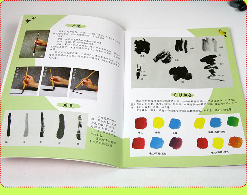 正版包邮 儿童国画基础教程 全6册 幼儿国画入门基础教程书 幼儿启蒙美术套装国画书籍 儿童国画入门启蒙 少儿国画入门教程教材书
