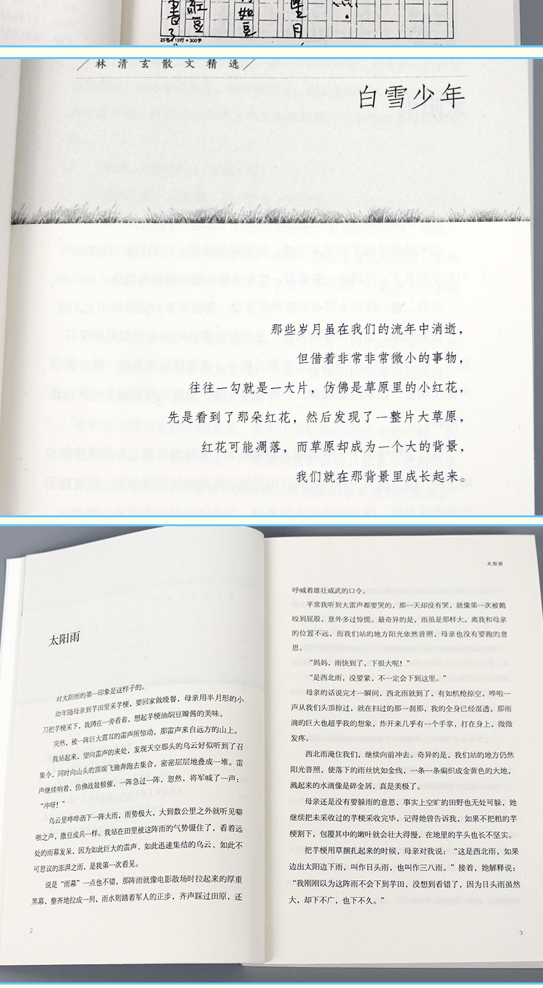 初中生七年级推荐阅读 林清玄散文精选青少版十大畅销书作家林清玄经典作品合集中国现当代名家文学散文随笔集排行榜畅销书籍正版