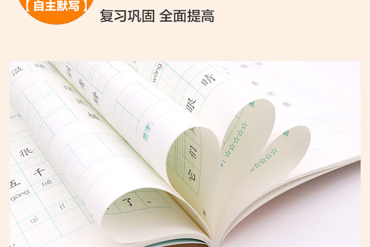 新编同步默写训练五年级上册一学期语文5年级语文课外读物同步训练生字注音默写能手部编人教版阅读理解