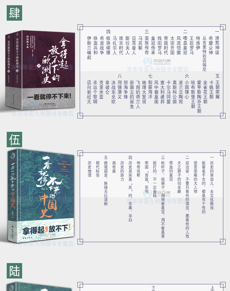 21册套装 一看就停不下来的中国史系+熬通宵也要读完的大唐史系列 一口气就能读完的大秦史 中国通史