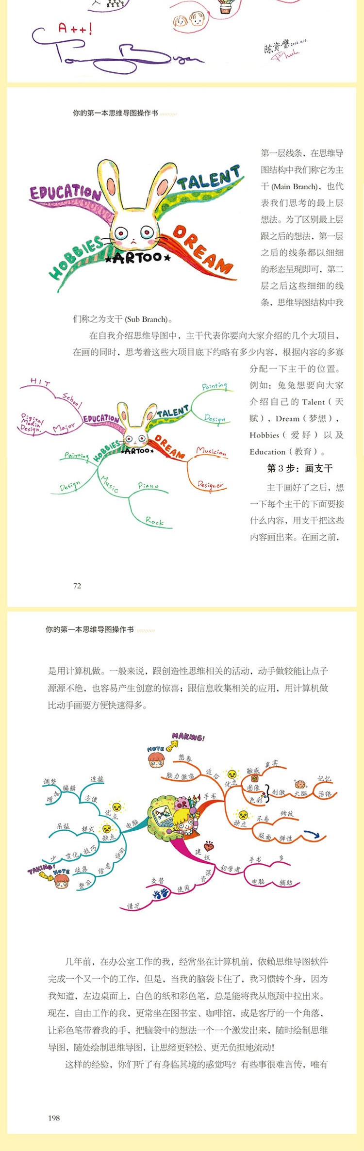 學生套裝版共2冊你的本思維導圖操作書初高中生思維方法訓練書中學