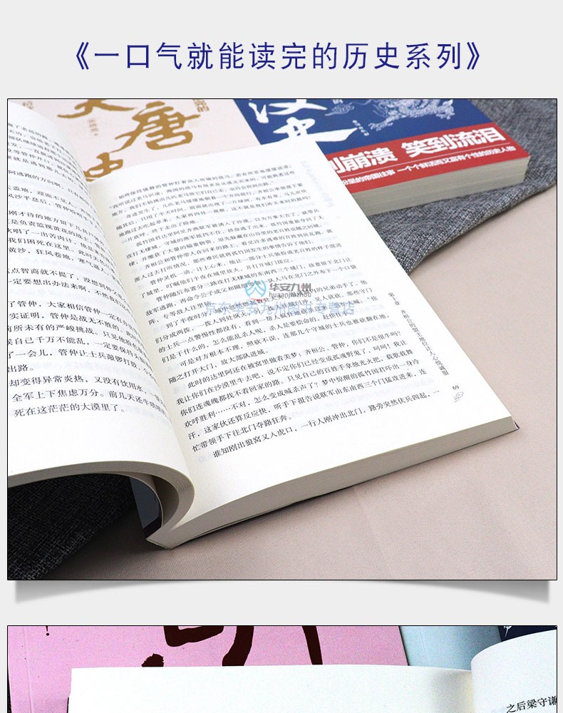 21册套装 一看就停不下来的中国史系+熬通宵也要读完的大唐史系列 一口气就能读完的大秦史 中国通史