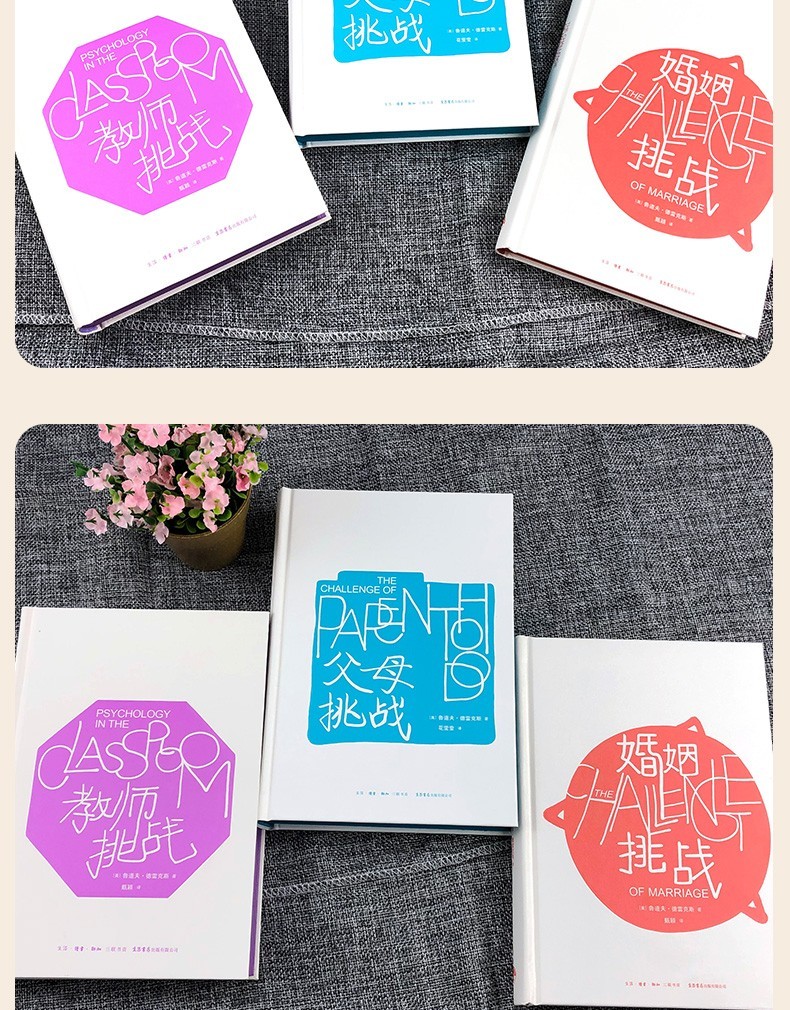 知育书套装四册（资优儿童+良好家教十诫+孩子与时间）孩子挑战教师父母系列四册 家教育儿经典