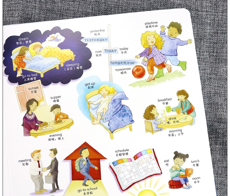 【附赠音频】：1001英语单词大书 DSNC研究小组 双螺旋童书