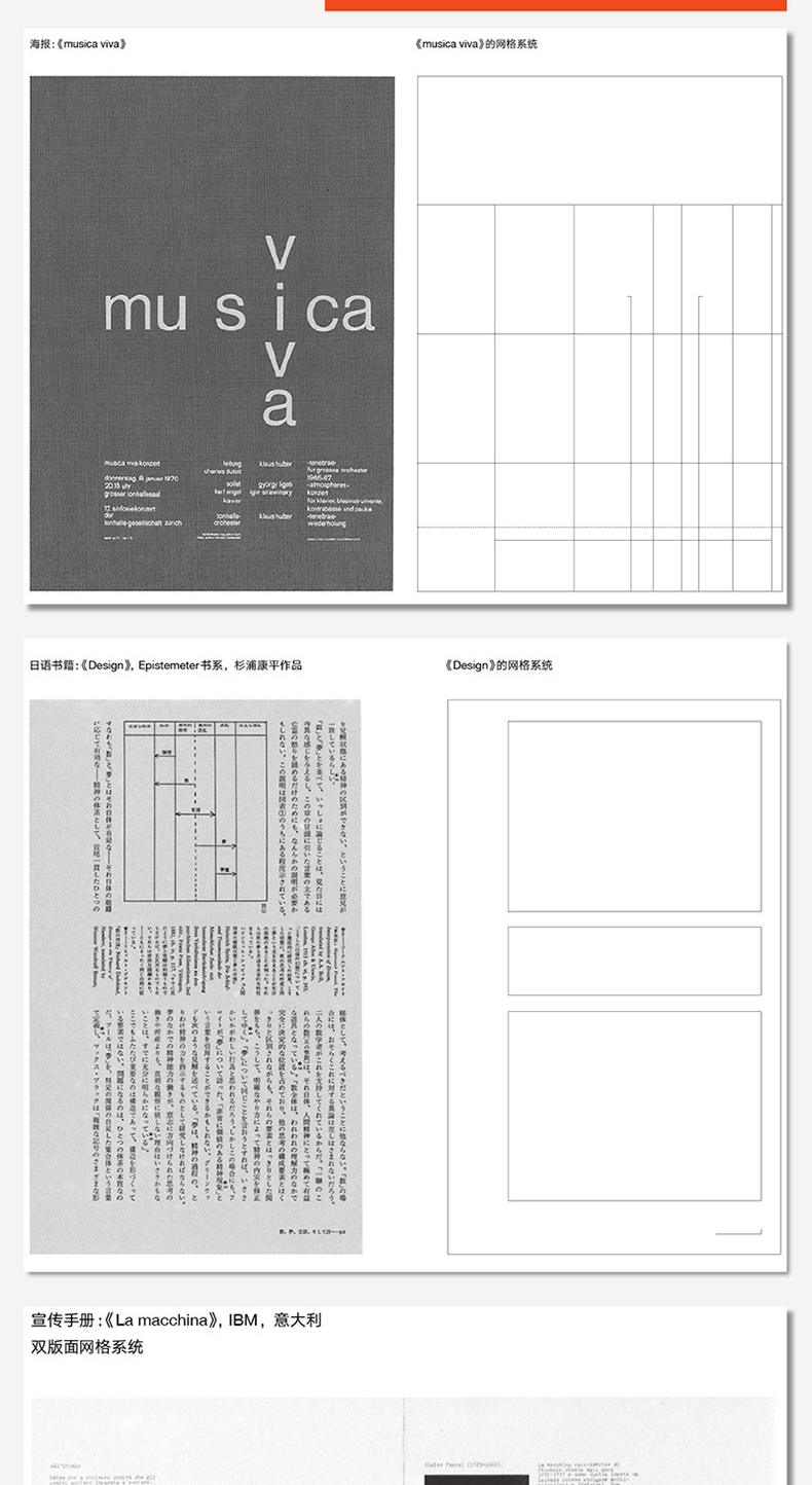 《平面设计中的网格系统》([美]约瑟夫·米勒-布罗克曼) 《平面艺术家及其设计议题》 《平面设计中的网格系统（经典版）：平面设计、字体排印和空间设计的视觉传达设计手册》