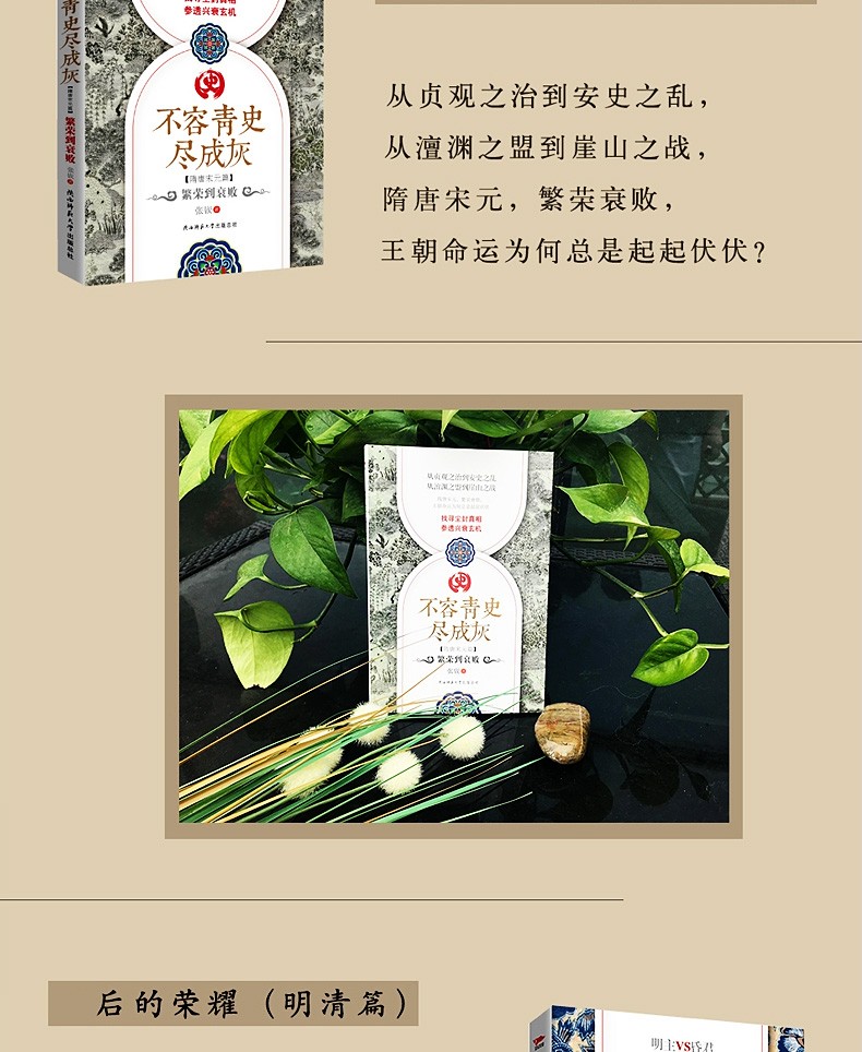 不容青史尽成灰【全5册】张嵚著 分裂到统一（春秋战国）+守土与开疆（两汉）+动乱与融合（魏晋南北朝）