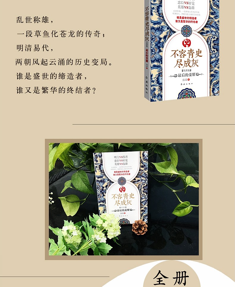 不容青史尽成灰【全5册】张嵚著 分裂到统一（春秋战国）+守土与开疆（两汉）+动乱与融合（魏晋南北朝）