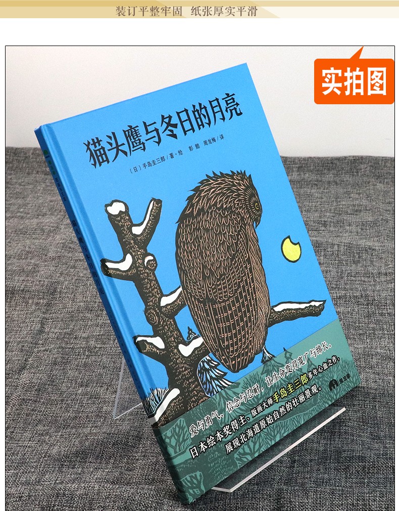 【正版现货】魔法象·图画书王国 猫头鹰与冬日的月亮  广西师范大学