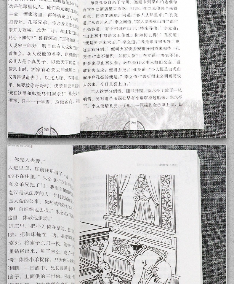 【套装共15册】水浒传 三国演义 西游记 岳传 名家改编古典名著青少版（插图版）中小学课外阅读名著