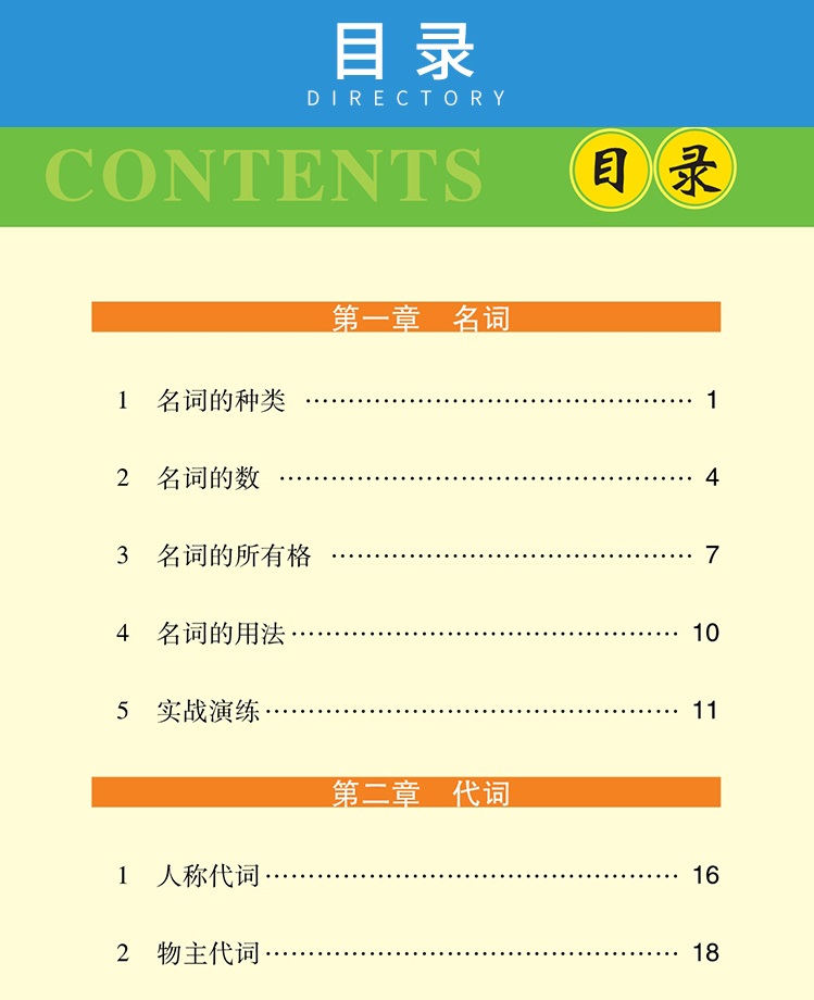 初中英语语法大全 一本通口袋书 中考初一初二至初三中学全解逻辑 中学生语法本笔记 英语零基础专项训练加油站七年级天天背人教