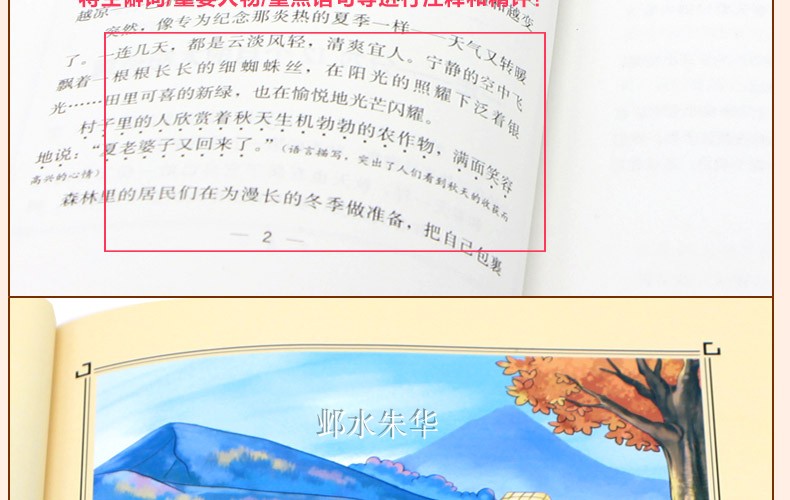 正版包邮 森林报·秋 内含知识考点名师点评小学生二三四五六年级中学生青少年版课外书 无障碍阅读书 森林报秋