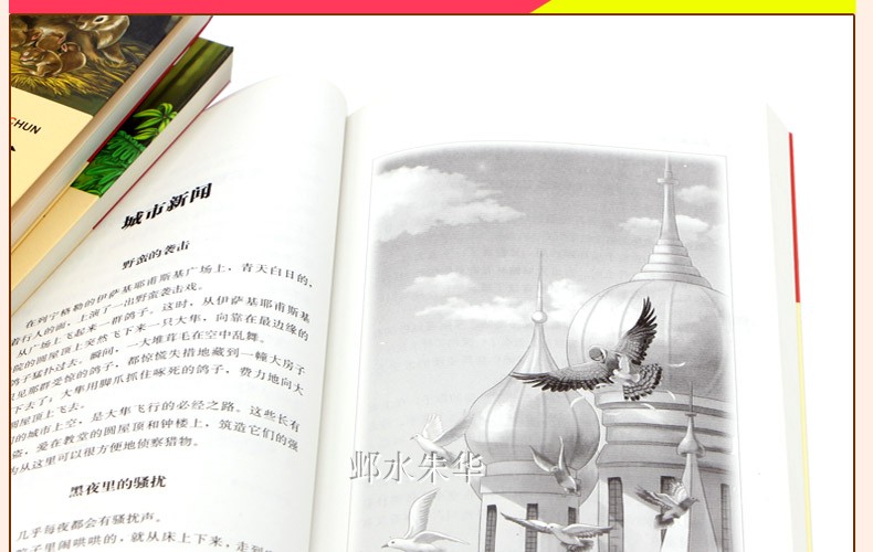 正版包邮 森林报·秋 内含知识考点名师点评小学生二三四五六年级中学生青少年版课外书 无障碍阅读书 森林报秋