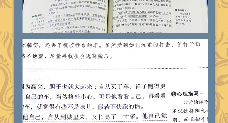 七年级下册必读包邮初中正版初一小说世界名著老舍骆驼祥子海底两万里 青少年中小学生无障碍语文课外阅读书籍 学校指定B