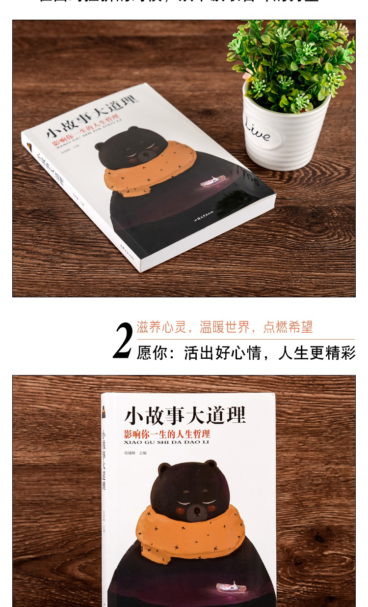 小故事大道理 成功励志孩子成长家庭教育童书小故事大智慧励志成人心灵与修养心灵鸡汤人生哲理枕边书 孩子成长家庭教育书籍