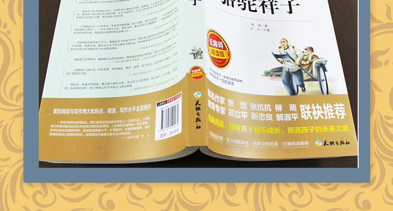 七年级下册必读包邮初中正版初一小说世界名著老舍骆驼祥子海底两万里 青少年中小学生无障碍语文课外阅读书籍 学校指定B