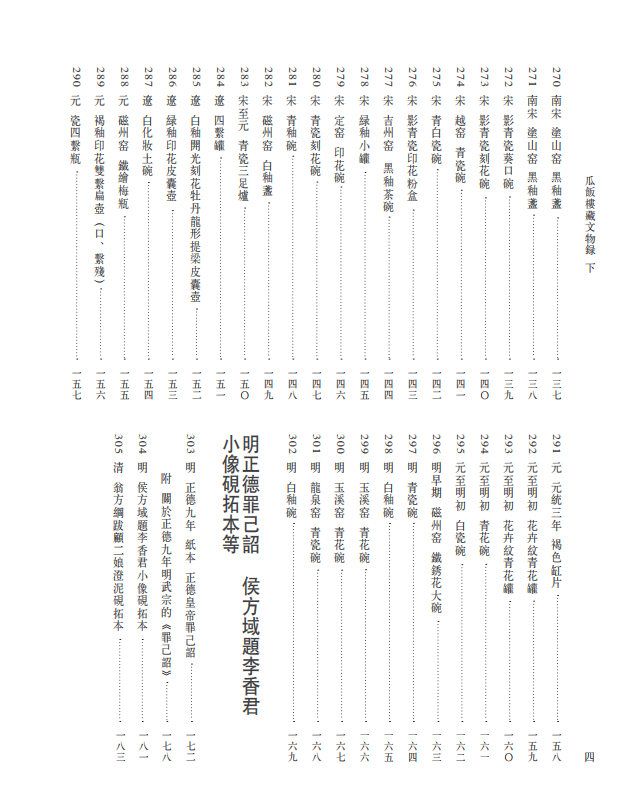 瓜饭楼藏文物录（下）(瓜饭楼外集)