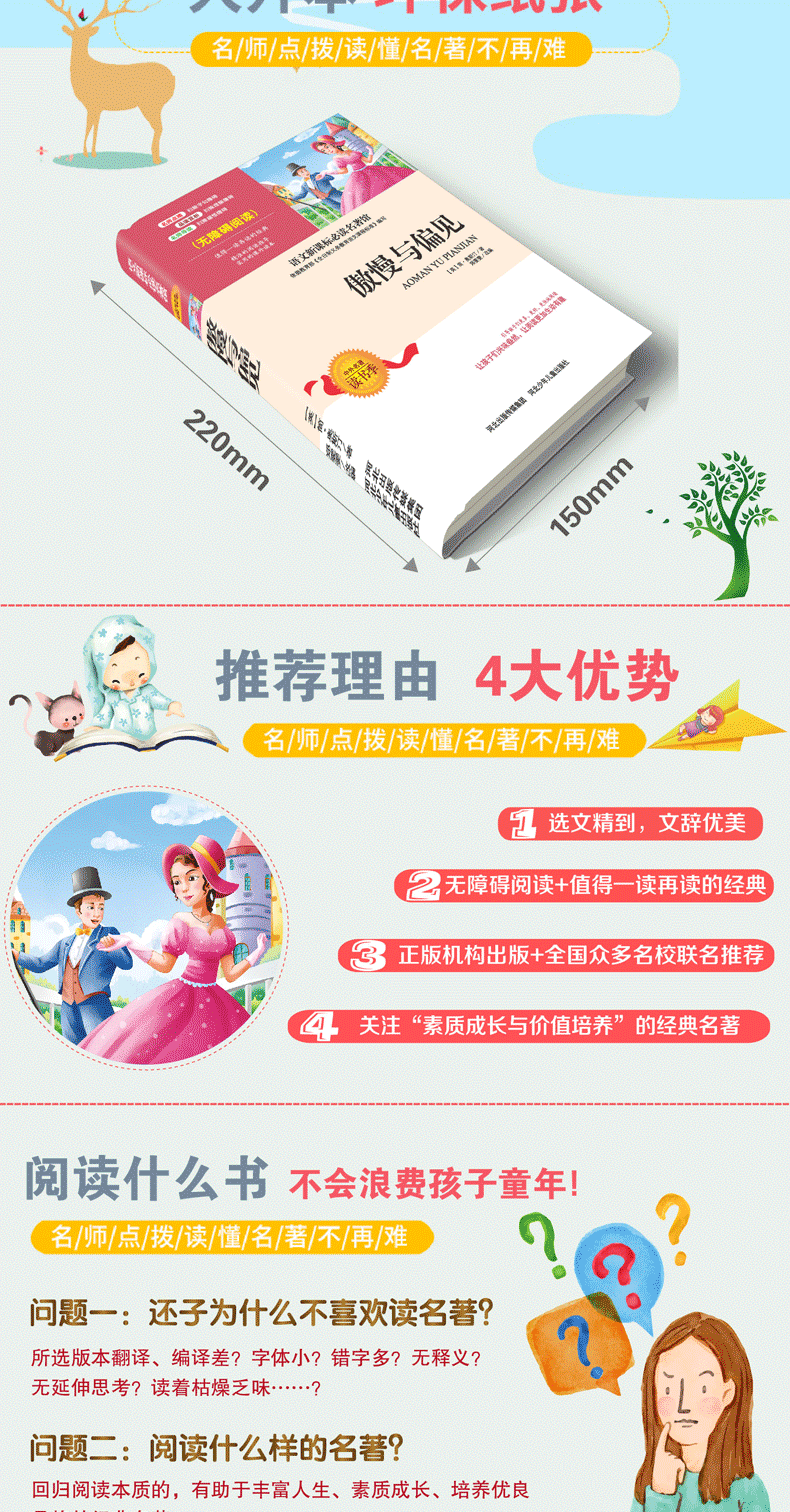 简爱 傲慢与偏见 假如给我三天光明 名人传 钢铁是怎样炼成的全套5册语文课外阅读外国名著书籍