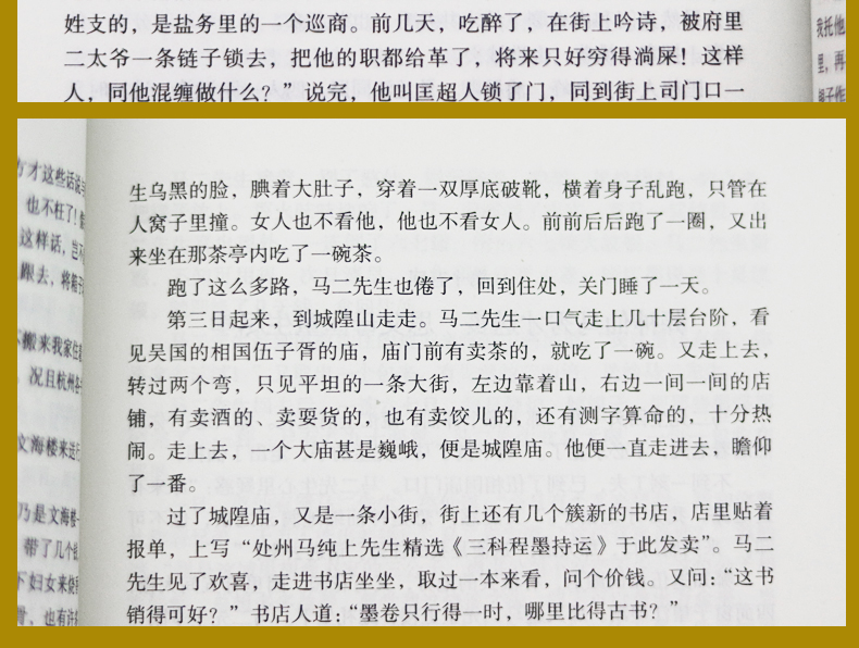 快乐读书吧 九年级推荐课外阅读书籍 儒林外史 单册