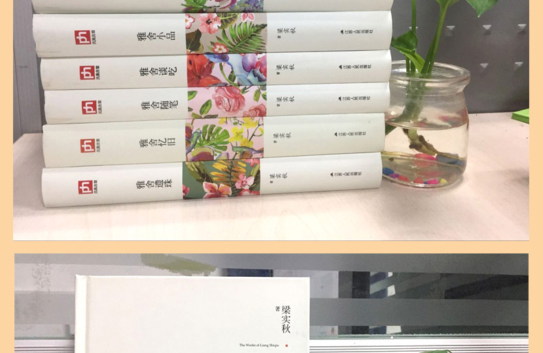 雅舍小品全集 梁实秋 散文作品全集全6册雅舍谈吃 雅舍忆旧 雅舍遗珠 雅舍随笔 雅舍杂文
