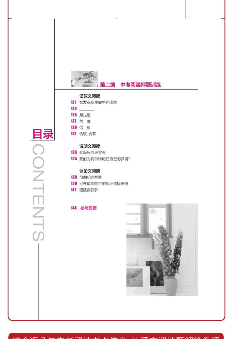 备考2020中考现代文阅读答题必备公式中考作文热点素材速用初中初三七八九年级2019中考总复习语文阅读理解专项训练辅导议论文教辅