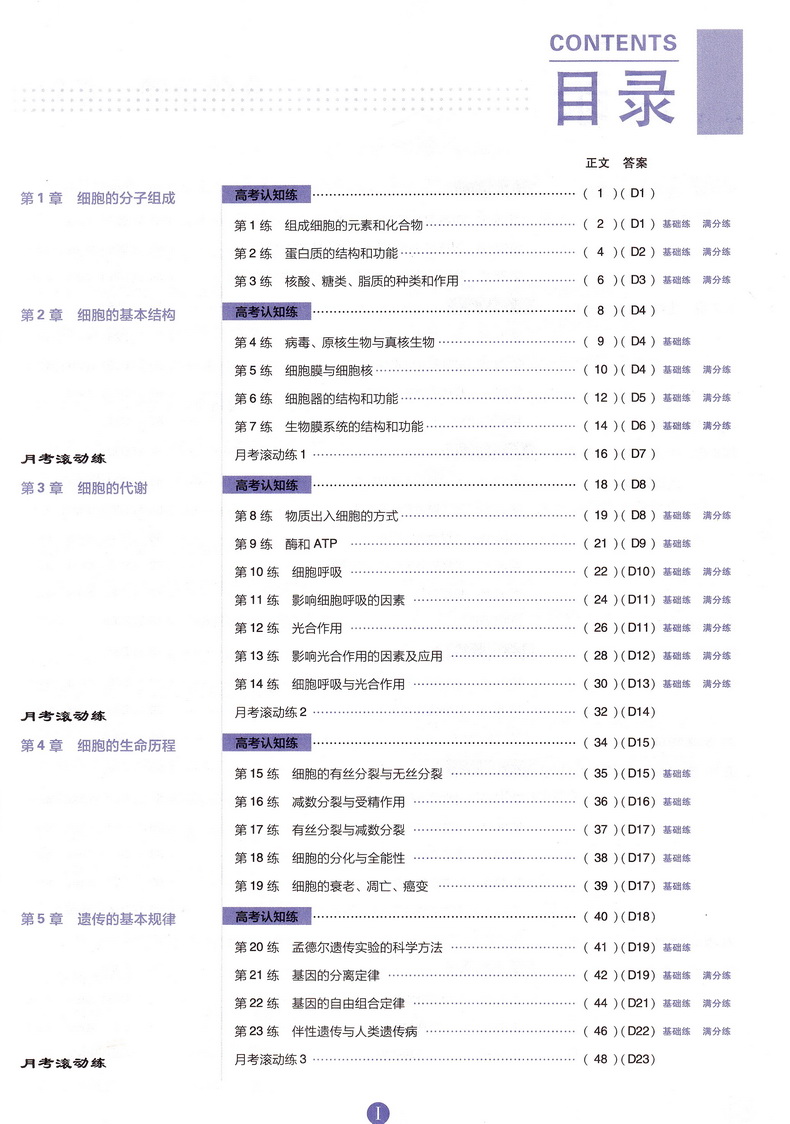 2021高考必刷小题物理化学生物强基版总复习一轮小题狂练小题狂做高中高三理科复习资料快速提分基础知识练习教辅书籍包含答案解析
