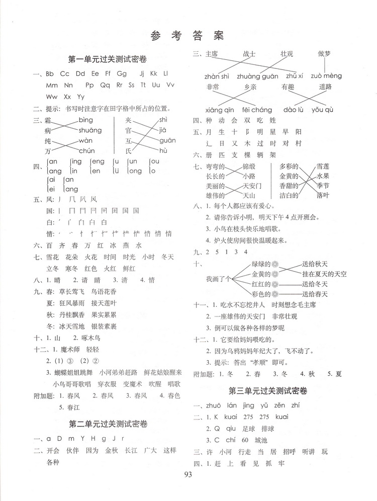 2020春68所图书期末冲刺100分一年级下册语文数学苏教版小学1下课本教材同步课时作业提优训练口算速算心算天天练教辅书练习册试卷