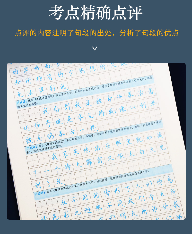 2020名著阅读与摘抄字帖小学二三四五六年级上下册部编人教版必读快乐读书吧好词好句好段美文美句好句子摘抄书钢笔硬笔墨点字帖