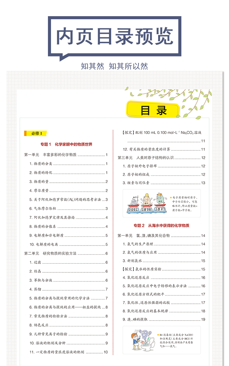 2021版学霸笔记高中化学江苏专用苏教版PASS绿卡图书全彩版高一高二高三高考一轮总复习通用教材辅导书状元文科理科高中教辅资料书