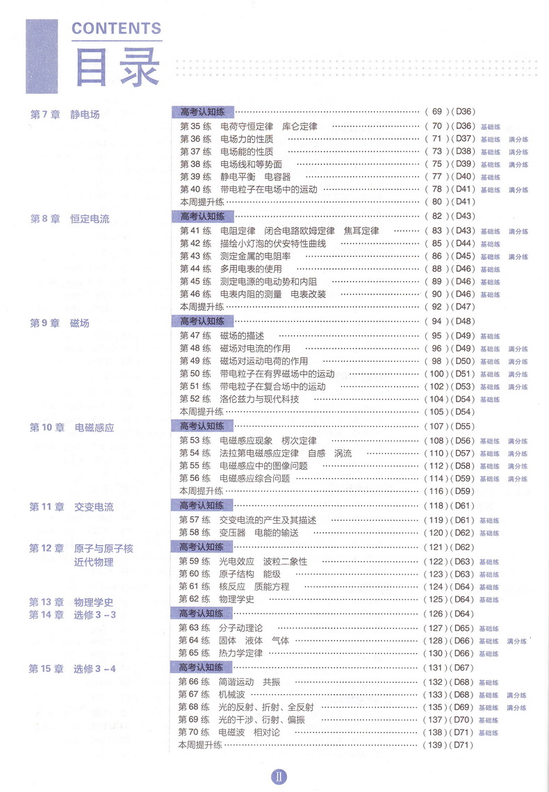 2021高考必刷小题物理化学生物强基版总复习一轮小题狂练小题狂做高中高三理科复习资料快速提分基础知识练习教辅书籍包含答案解析
