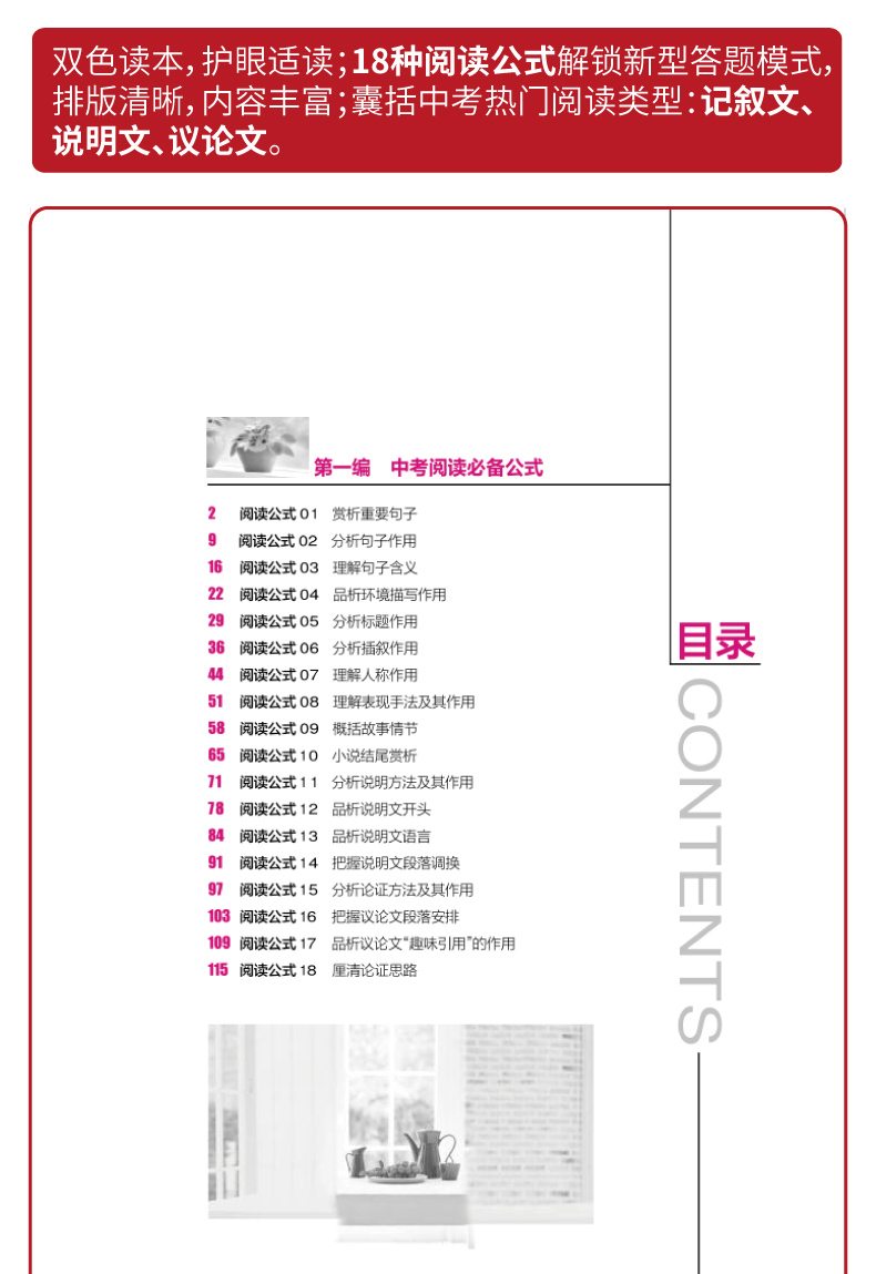 备考2020中考现代文阅读答题必备公式中考作文热点素材速用初中初三七八九年级2019中考总复习语文阅读理解专项训练辅导议论文教辅