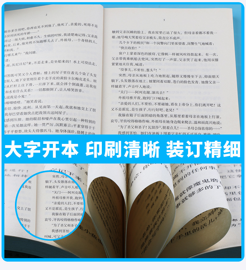 正版包邮 童年 青少年文库 高尔基著 浙江文艺出版社 中学生语文课外必读外国名著文学书 中小学生课外阅读书籍 儿童文学经典读物