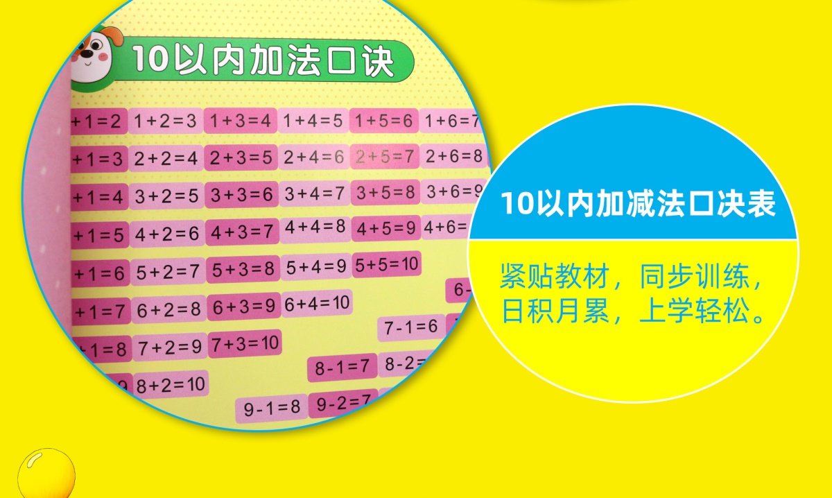 幼兒園數學思維訓練兒童算數書本大班升一年級1到5五以內數字和分解