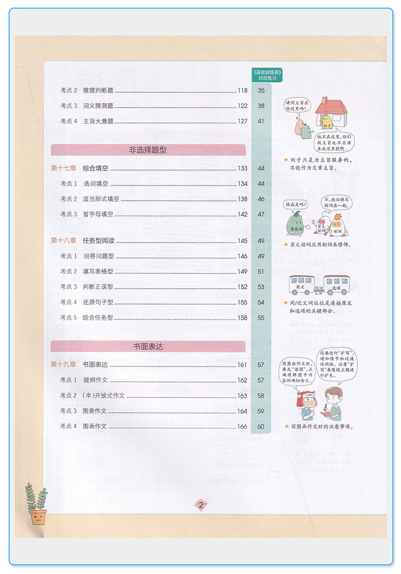 2020新版PASS绿卡图书 学霸错题笔记 初中英语 漫画解题册+高效训练册AB两本 漫画图解 初中生七八九年级总复习资料辅导大全/正版