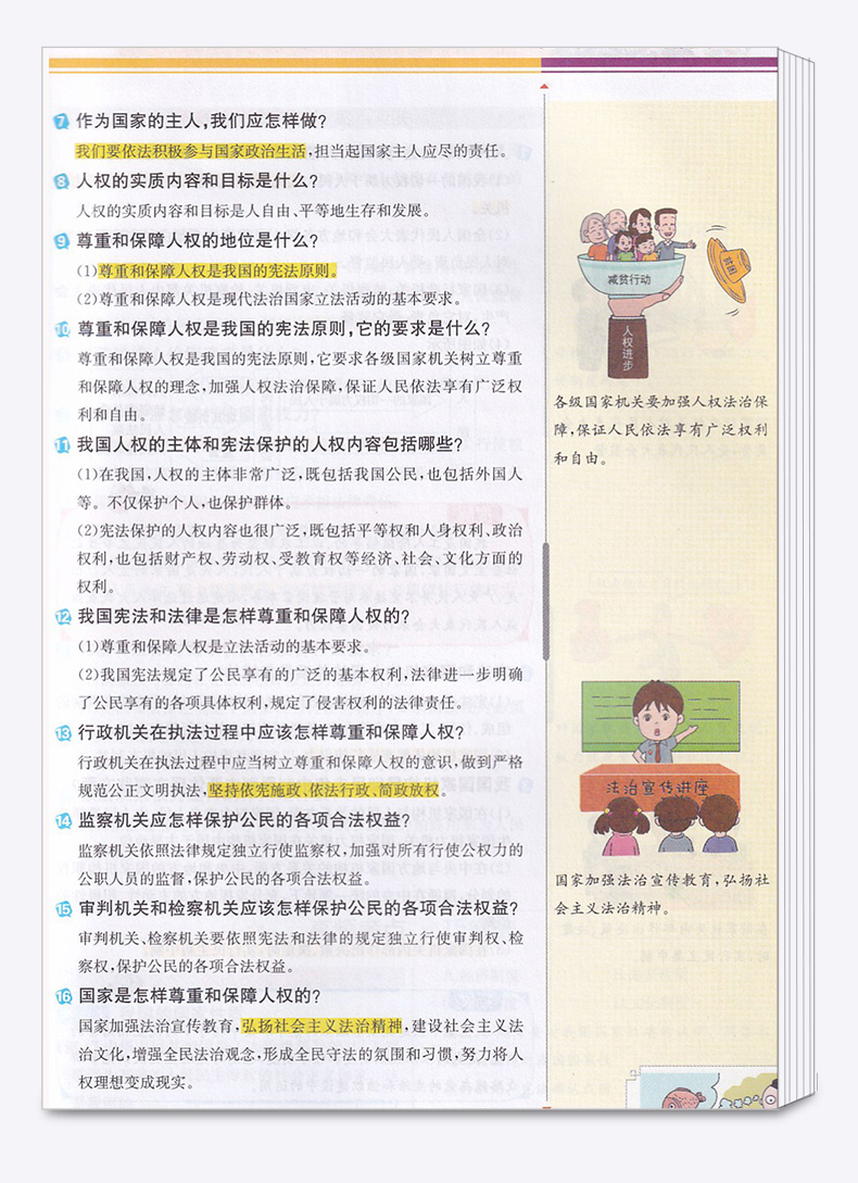2020新版 教材解读八年级下册道德与法治人教版 初二8年级下义务教科书同步训练讲解辅导书 人民教育出版社 课本教材全解教师用书
