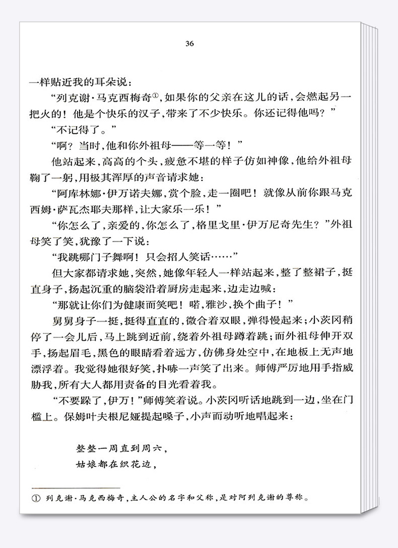 正版包邮 童年 青少年文库 高尔基著 浙江文艺出版社 中学生语文课外必读外国名著文学书 中小学生课外阅读书籍 儿童文学经典读物