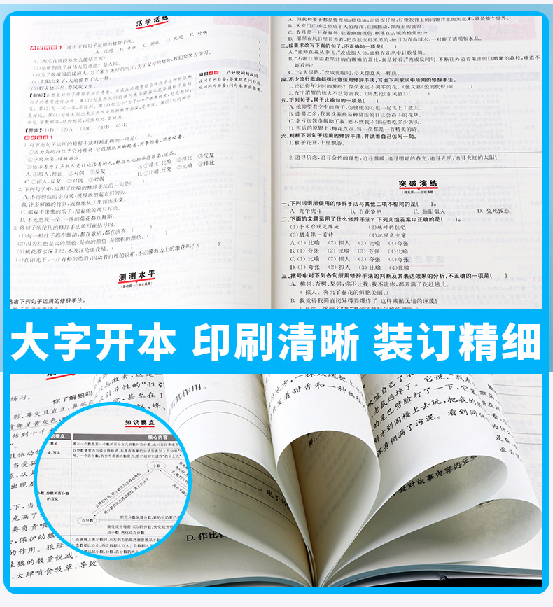 2020新版 一本特级教师教你小学毕业升学系统总复习 语文全新升级版部编版 小升初六年级下册阅读训练基础练习必刷题