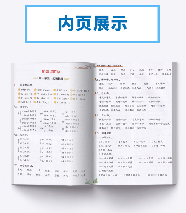 2020新版 汉之简期末总复习小学语文二年级下册 人教部编版小学生2年级下考前讲练测强化巩固综合训练同步课本阅读专项练习题