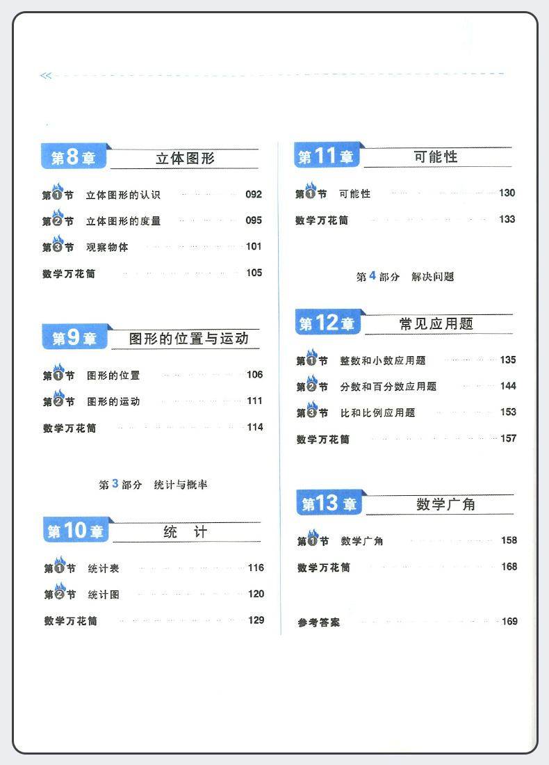 2021新版一本小学知识大盘点数学 开心小升初总复习考点基础知识大全
