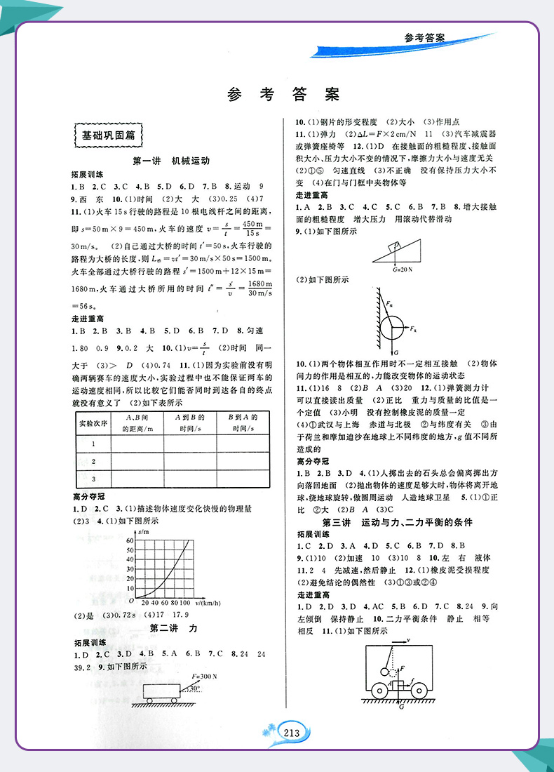 2020版走进重高培优讲义八上科学华师大版双色版 初中八年级教材同步训练全解练习册初二课本讲解完全解读复习资料书籍尖子生培优