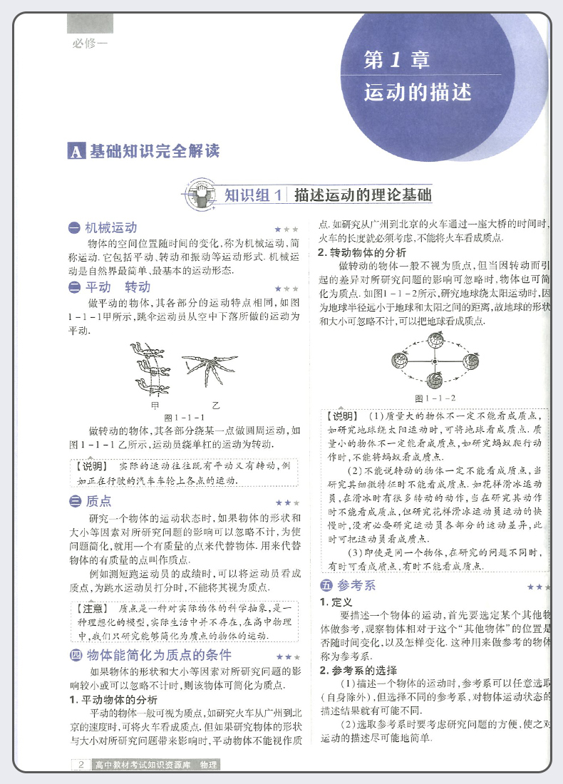 2021版高中教材考试知识资源库物理 高一高二高三新高考总复习资料书基础知识手册考点清单大全完全解读理科必刷题真题卷理想树67