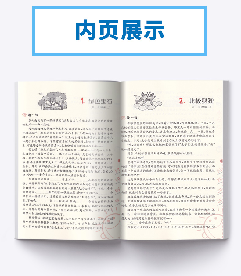 2020新版 小学语文阶梯阅读培优训练 五年级上下册通用第6版 俞老师教阅读 小学生5年级课外阅读理解专项训练题短文辅导