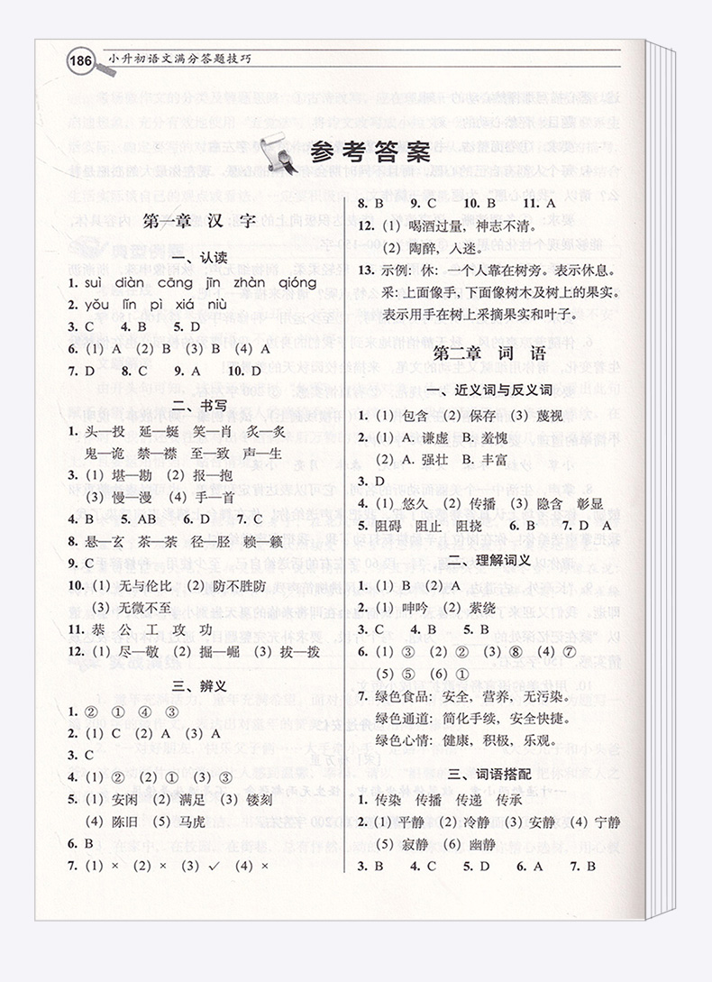 2020年新版 68所名校小升初语文满分答题技巧 小学生六年级总复习资料专项思维培养高分宝典秘籍天天练习