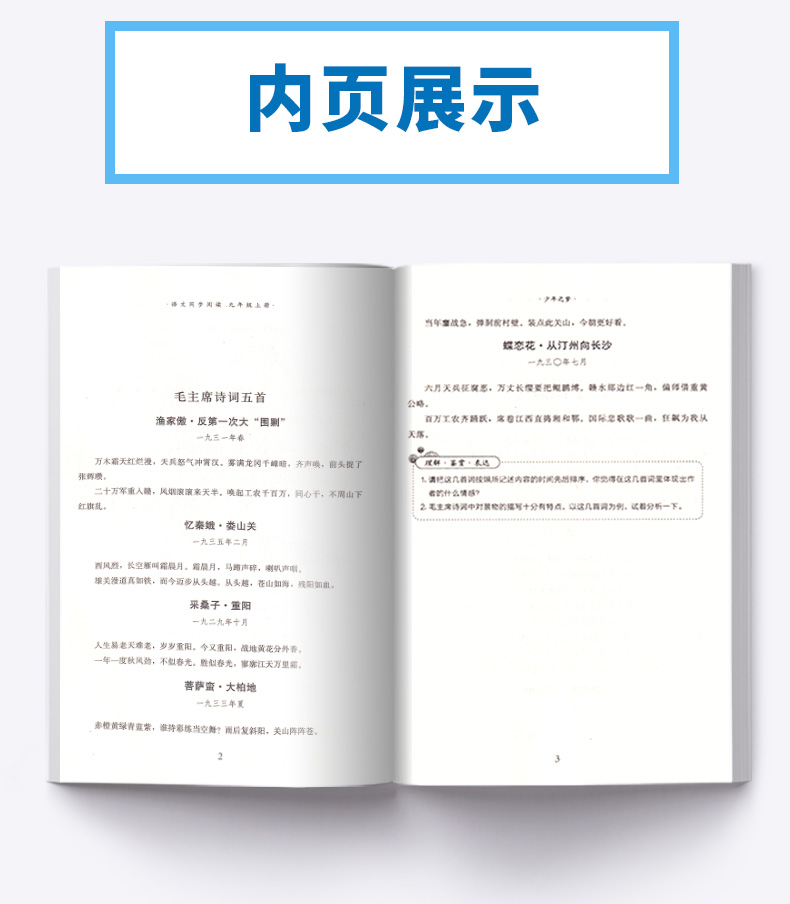 2020新版 初中语文同步阅读少年之梦九年级上册人教版部编版 初中生9年级上教材同步阅读理解训练母语课日有所诵课外阅读亲子读本